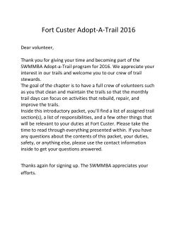 Adopt-A-Trail Handbook