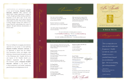 Brochure  - Benjamin Franklin