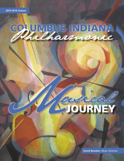 the current program book