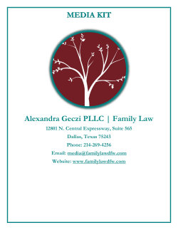 MEDIA KIT Alexandra Geczi PLLC | Family Law