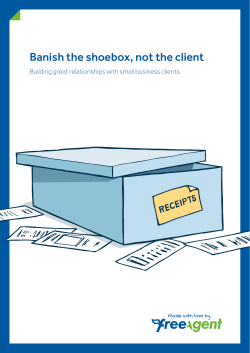 Banish the shoebox, not the client - JZK