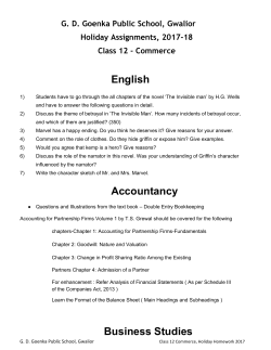 CLASS 12(Commerce) - GD Goenka Gwalior