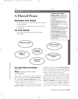 A Flawed Peace