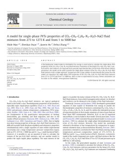 A model for single-phase PVTx properties of CO2&ndash;CH4&ndash;C2H6&ndash;N2