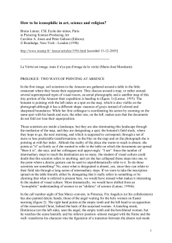 How to be iconophilic in art, science and religion?