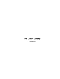The Great Gatsby