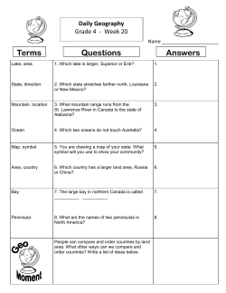 Terms Questions Answers Daily Geography