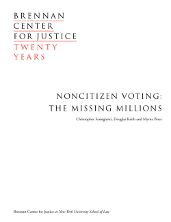 Survey - Brennan Center for Justice