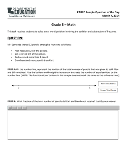 Grade 5 &ndash; Math - Louisiana Believes