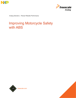 Improving Motorcycle Safety with ABS -White Paper