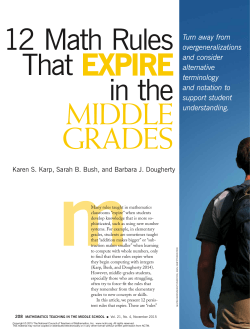 12 Math Rules That Expire in the Middle Grades
