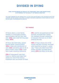 divided in dying - Compassion in Dying