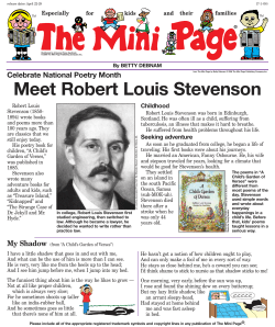Meet Robert Louis Stevenson
