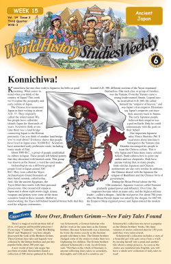 Konnichiwa! - Ancient History