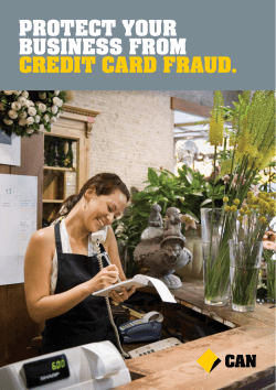 Protect your business from credit card fraud