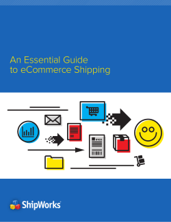 An Essential Guide to eCommerce Shipping