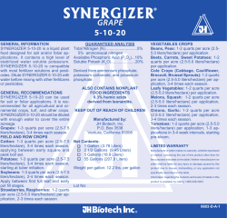 Synergizer Grape 5-10-20
