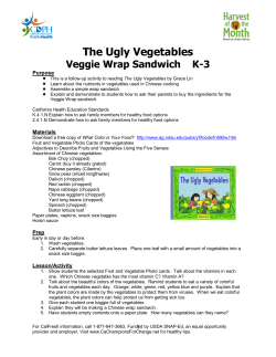 The Ugly Vegetables