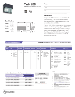 Lithonia TWH LED 10C 50K Spec Sheet