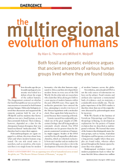 evolution of humans - Reposit&oacute;rio de Ficheiros