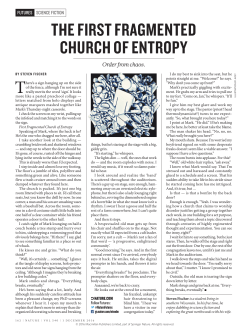 the first fragmented church of entropy