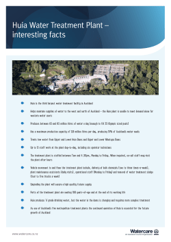 Huia WTP Interesting Facts
