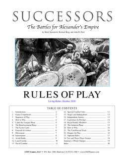 rules of play