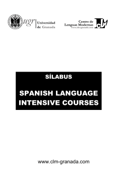 spanish language intensive courses