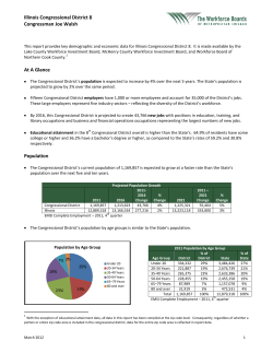 Illinois Congressional District 8 - Workforce Boards of Metropolitan