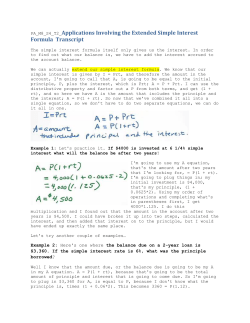 PA_M8_S4_T2_Applications Involving the Extended Simple Interest