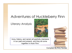 Adventures of Huckleberry Finn