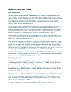 Predicting Compressor Failure
