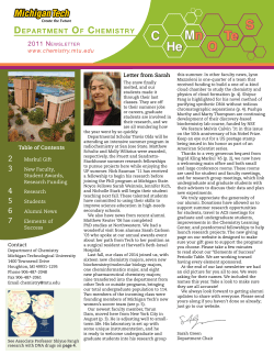 C He Mn O Te S - Michigan Technological University