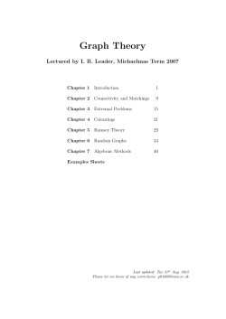 Graph Theory - Tartarus.org