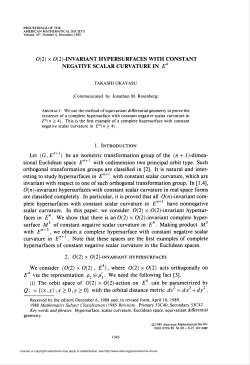 0(2) x 0(2) - American Mathematical Society