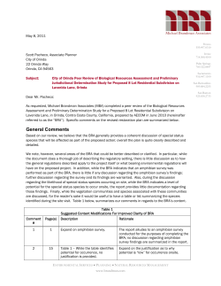 May 8, 2011 - City of Orinda