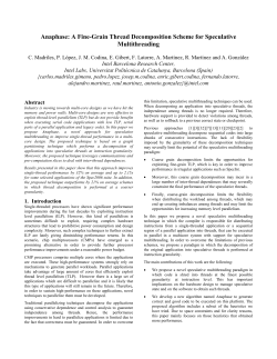 Anaphase: A Fine-Grain Thread Decomposition
