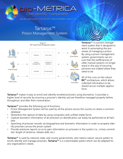 Tartarus&trade; Brochure - Bio