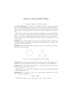 Divisor Theory of Metric Graphs