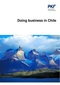 Doing business in Chile