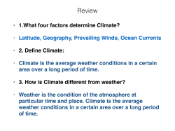 El Ni&ntilde;o presentation
