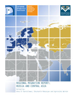 regional migration report: russia and central asia