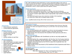 PSS / WSF GrandParent Family Apartments