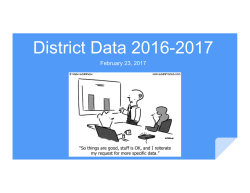 District Data 2016-2017