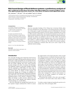 Risk-baseddesignof&pound;ooddefencesystems