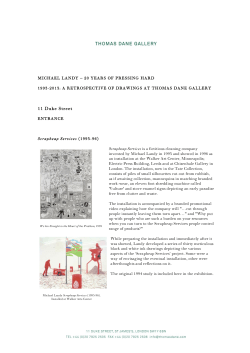PDF - Thomas Dane Gallery