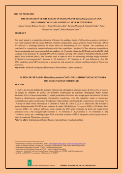 MELASTOMATACEAE - Revista da Sociedade Brasileira de