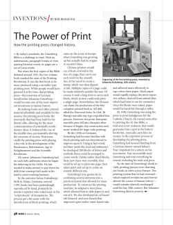 The Power of Print