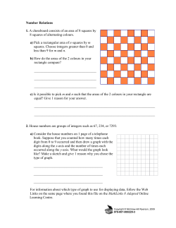 Number Relations - McGraw Hill Higher Education