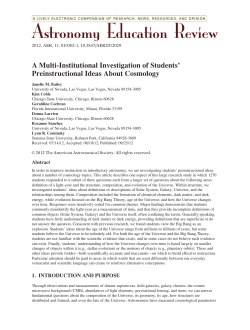 Astronomy Education Review